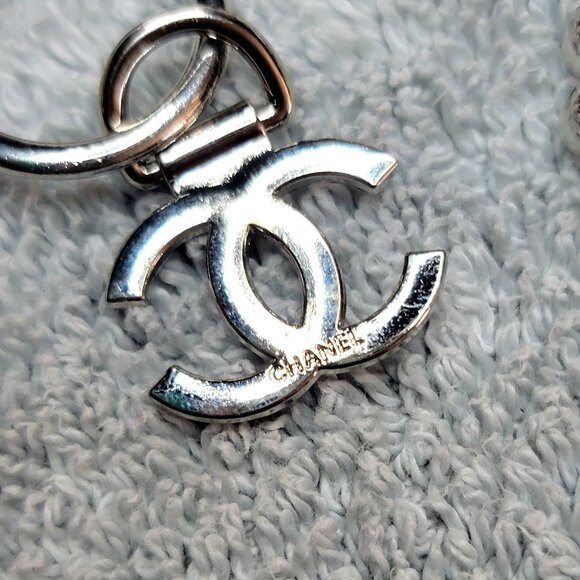 CHANEL Authentic Double C's Stamped Purse Charm, 2 Pcs. Set ~ NWOT - Picture 2 of 2